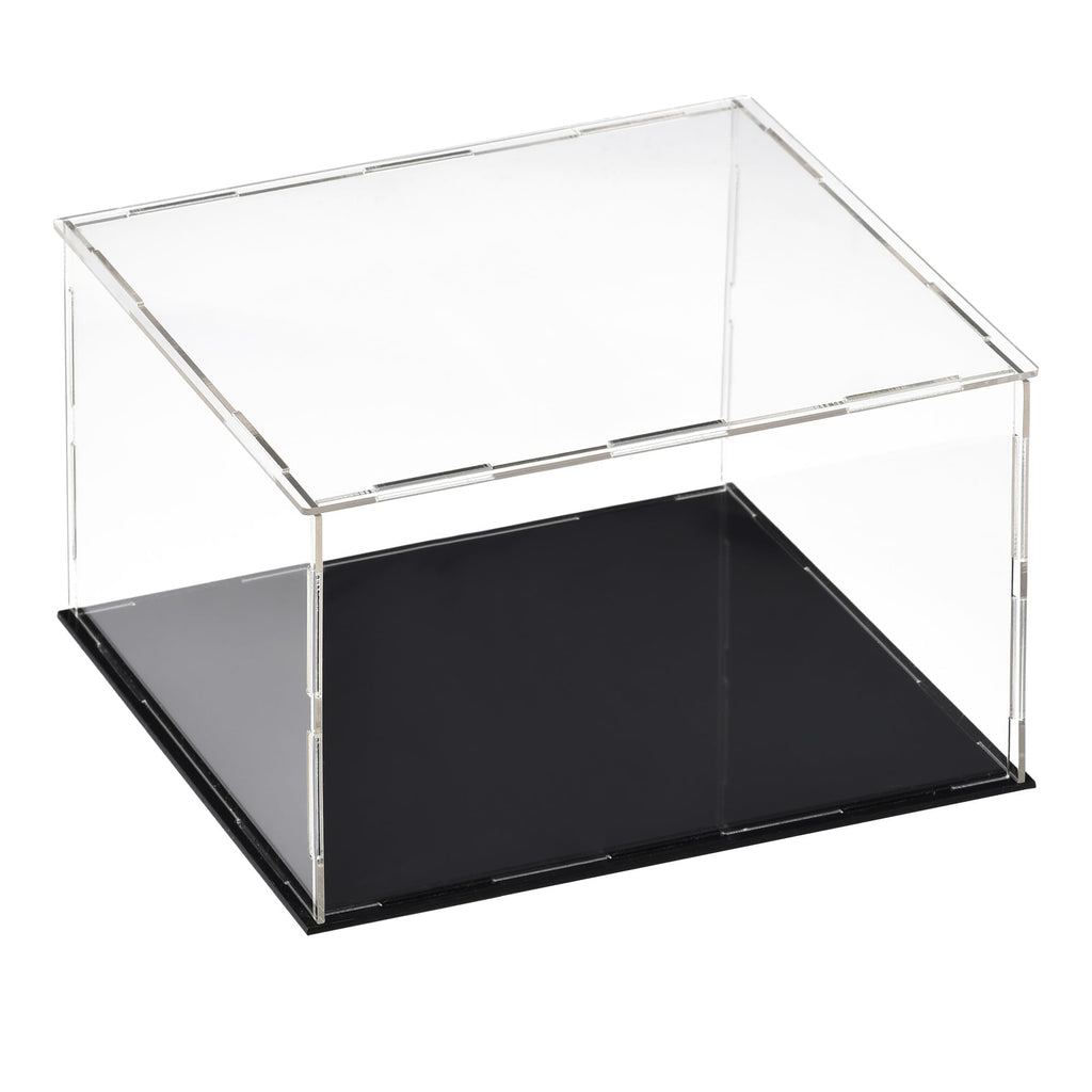 Recogwood Acrylic Display Case, 30 x 30 x 25cm Dustproof Clear Showcase