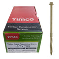 TIMCO Timber Screws – Hex Head Exterior Green 6.7 x 200mm – 50 Pack
