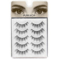 3D Faux Mink Eyelashes – Natural Fluffy Reusable Lashes 5 Pairs