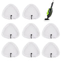Sgizoku 8PCS Microfiber Steam Mop Pads for H2O X5 and HD Cleaners