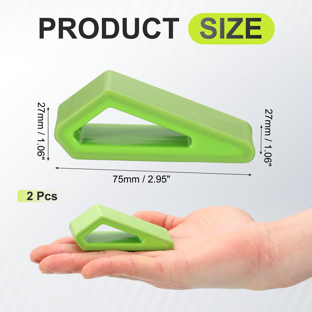 PATIKIL Laptop/Computer Keyboard Stand, 2-Pack Laptop Notebook Holder Portable Ventilated Anti-Slip for Desk Compact Cooling Notebook/Tablet, Green - image 2