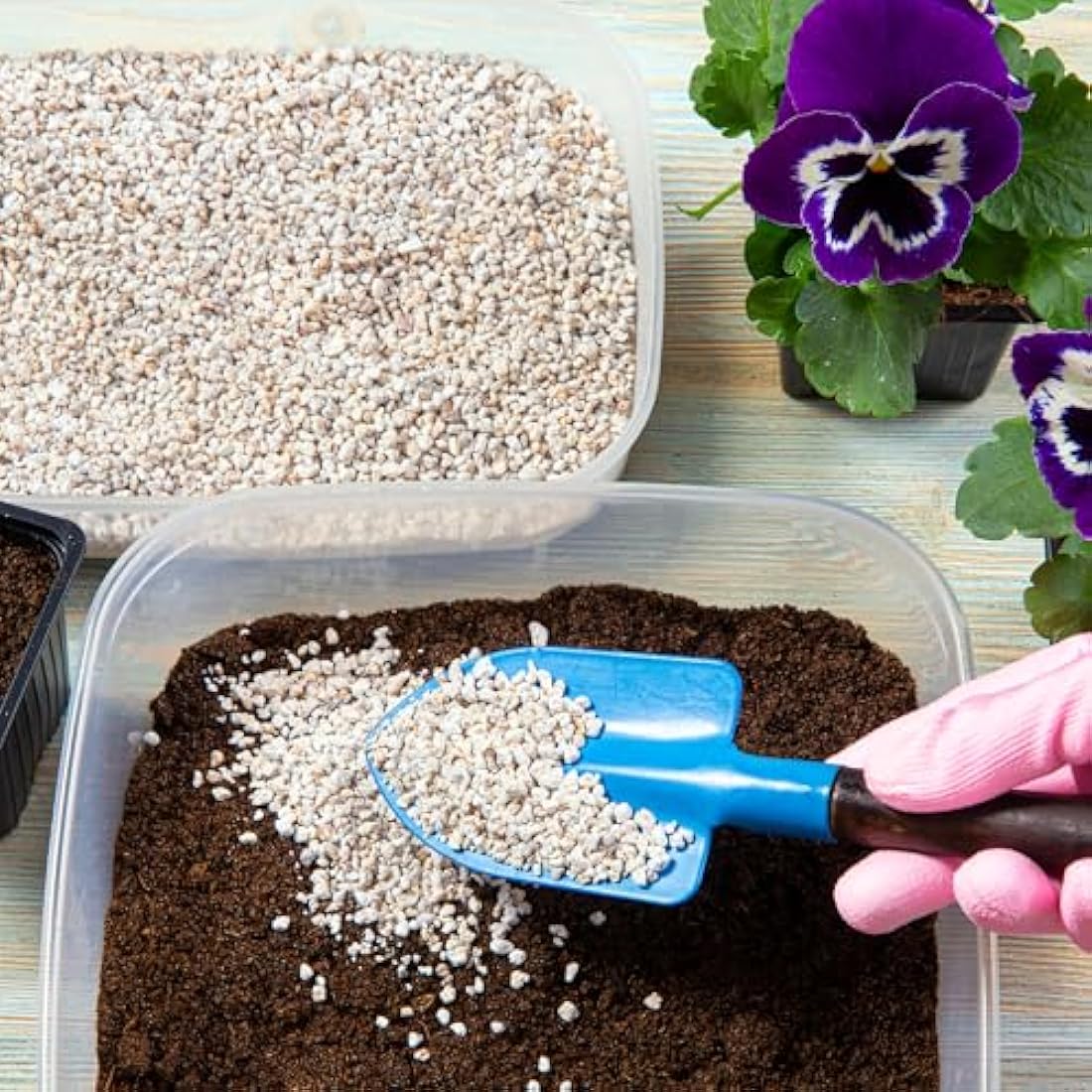 Horticultural Perlite 3-5mm – Soil Amendment for Potting