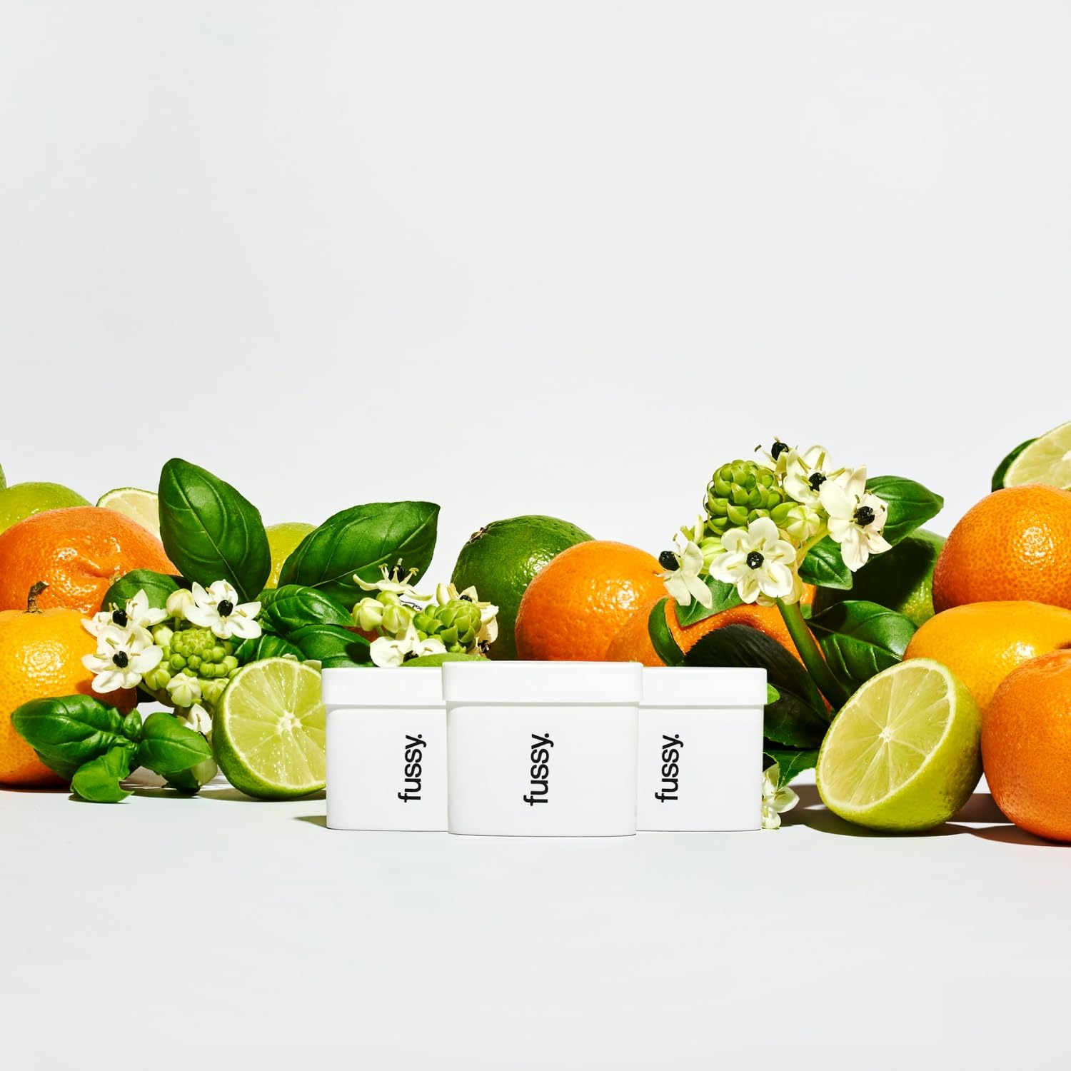 Fussy Natural Deodorant Refill 3-Pack | Tropic Tonic Lime & Basil