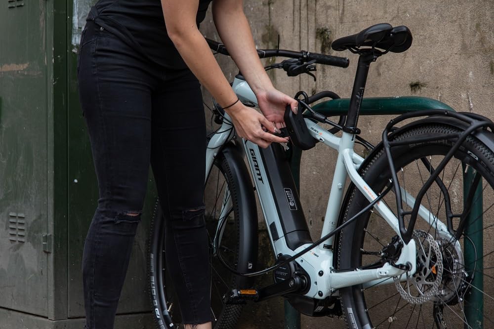 Hiplok DX+ Bike D Lock | Sold Secure Diamond Steel U-Lock & 2m Cable