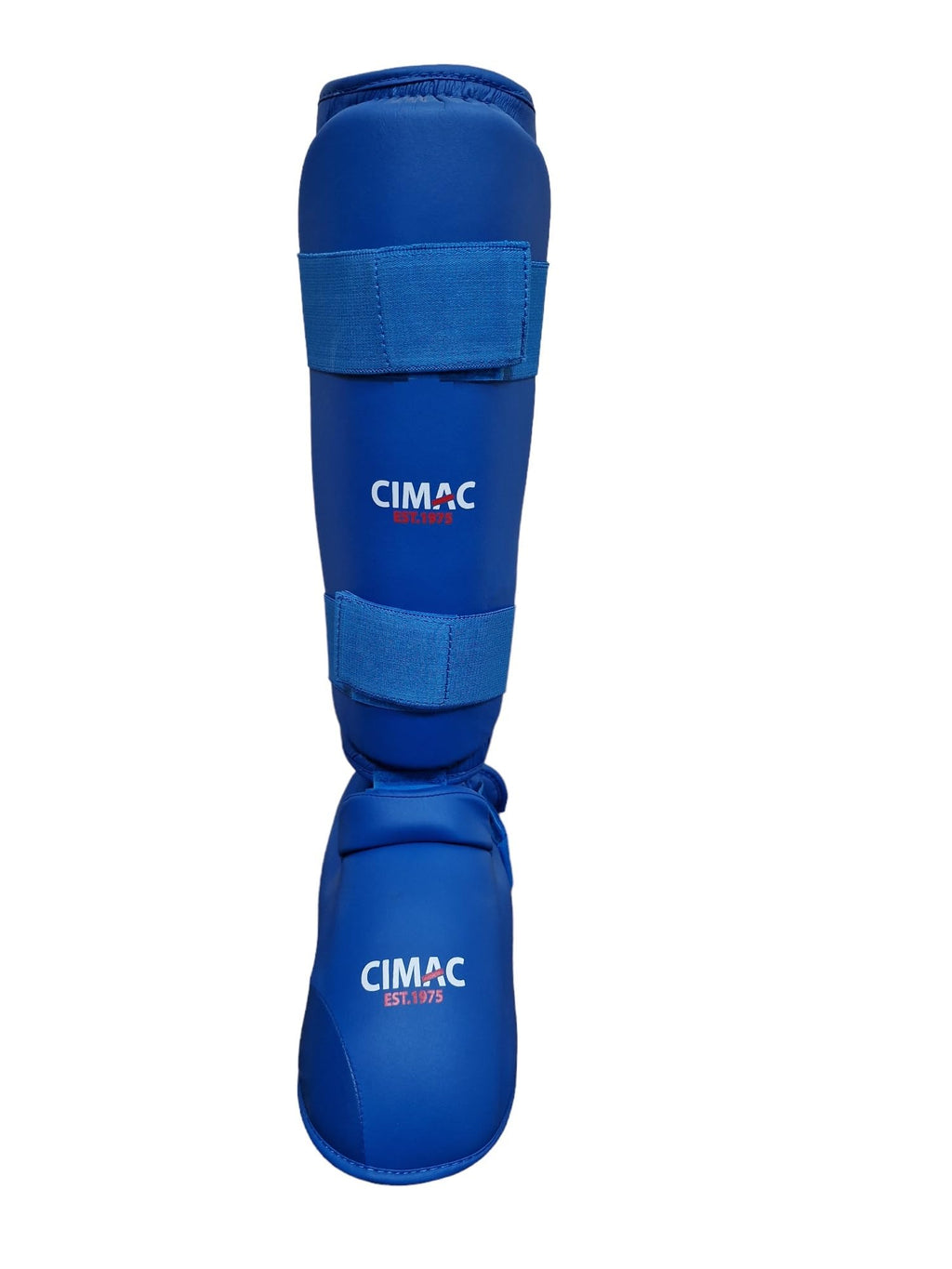 Cimac Karate Shin and Foot Protector – WKF Style Removable Instep Pads