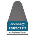 Encasa XO Ironing Board Cover - 125x39cm Heat Resistant Grey Pad