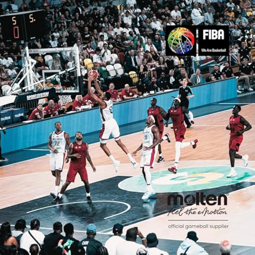 Molten BG5000 FIBA Official Game Basketball – Premium Real Leather Indoor