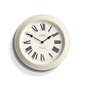 Jones Clocks Supper Club Wall Clock | 40cm Large Roman Numeral - Cream