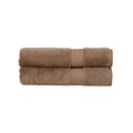 Christy Supreme Hygro Bath Towels Set | Mocha Brown Supima Cotton