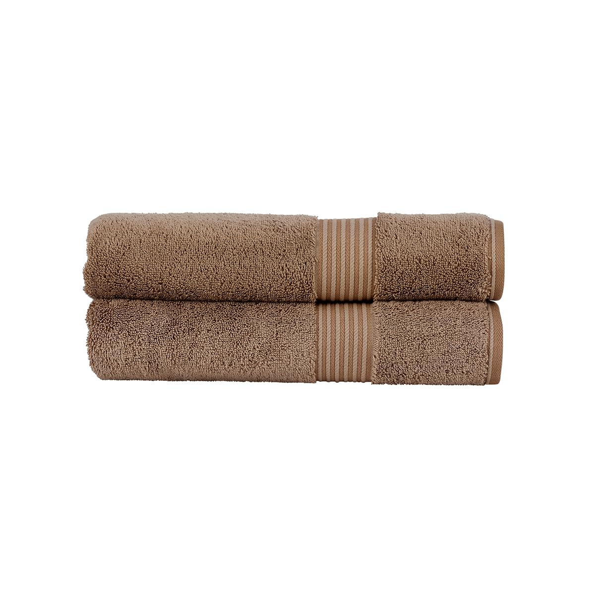Christy Supreme Hygro Bath Towels Set | Mocha Brown Supima Cotton