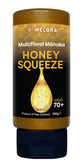 Melora Pure Mānuka Honey - Certified Raw Superfood Squeeze Bottle