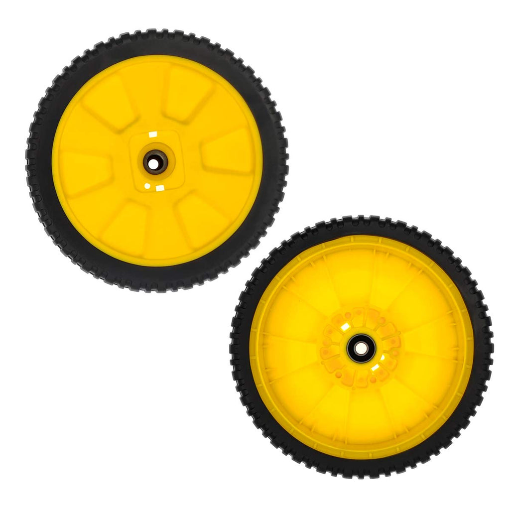 8-Inch Lawn Mower Wheels (2-Pack) for John Deere AM115138