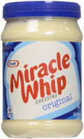 Kraft Miracle Whip Dressing – Creamy Sandwich Spread and Dip, 443ml