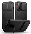 SURITCH iPhone 14 Pro Magnetic Case with Slide Camera Cover & Kickstand