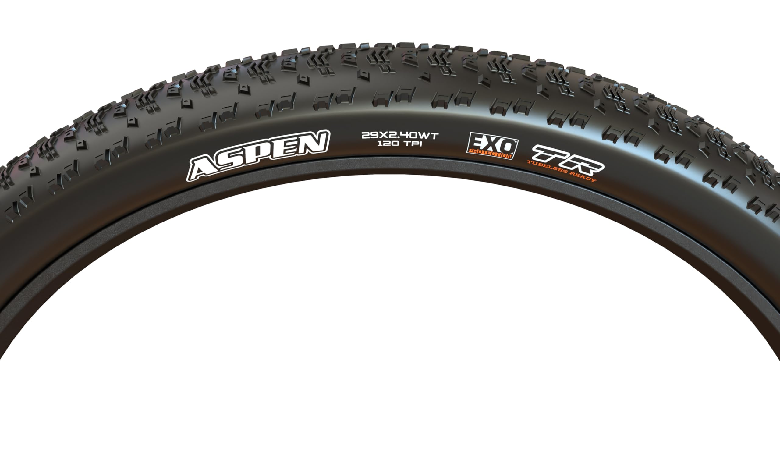 Maxxis Aspen MTB Tyre – Dual Compound EXO TR Folding 29 x 2.25-Inch
