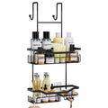 HapiRm Over Door Shower Caddy – 2-Tier Rustproof Stainless Steel Rack