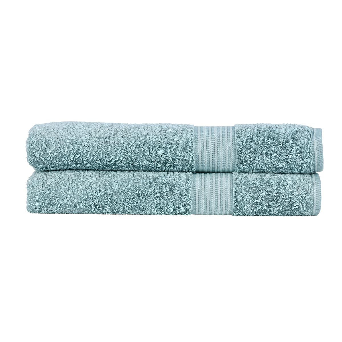 Christy Supreme Hygro Bath Sheets Set | Supima Cotton | Mineral Blue