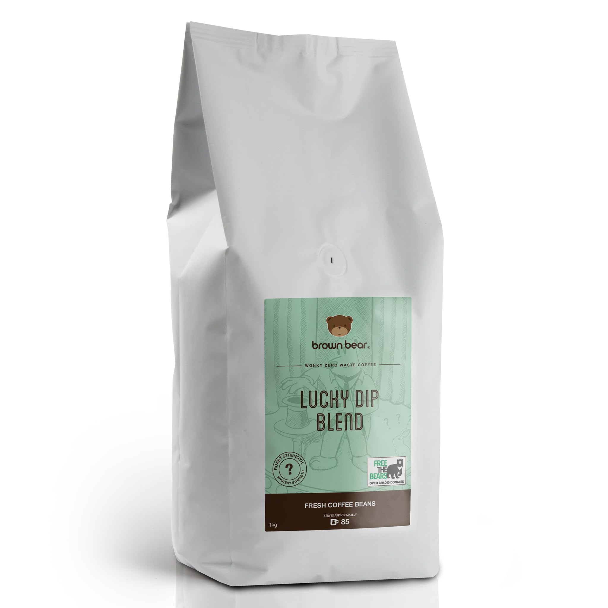 Wonky Zero Waste Coffee Beans – 1kg Mystery Lucky Dip