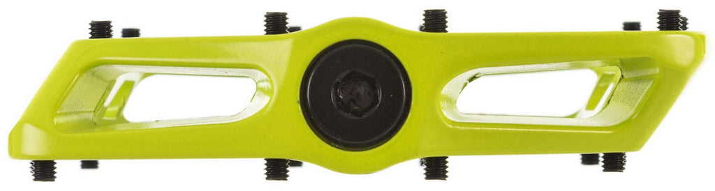 DMR V8 Flat MTB Bike Pedals – Lime Green Aluminium Cycling Pedals