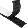 Blooven Self Adhesive Hook and Loop Tape | 20m x 20mm Fastening Strip – Black