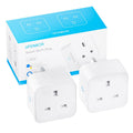 UPXNBOR Smart Plug Wi-Fi Outlet with Energy Monitoring - 2 Pack