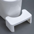 Jolof Store Foldable Toilet Step Stool – Ergonomic Squatting Stool, White