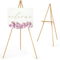 VISWIN 160cm Wooden Tripod Easel Stand for Wedding Signs & Painting