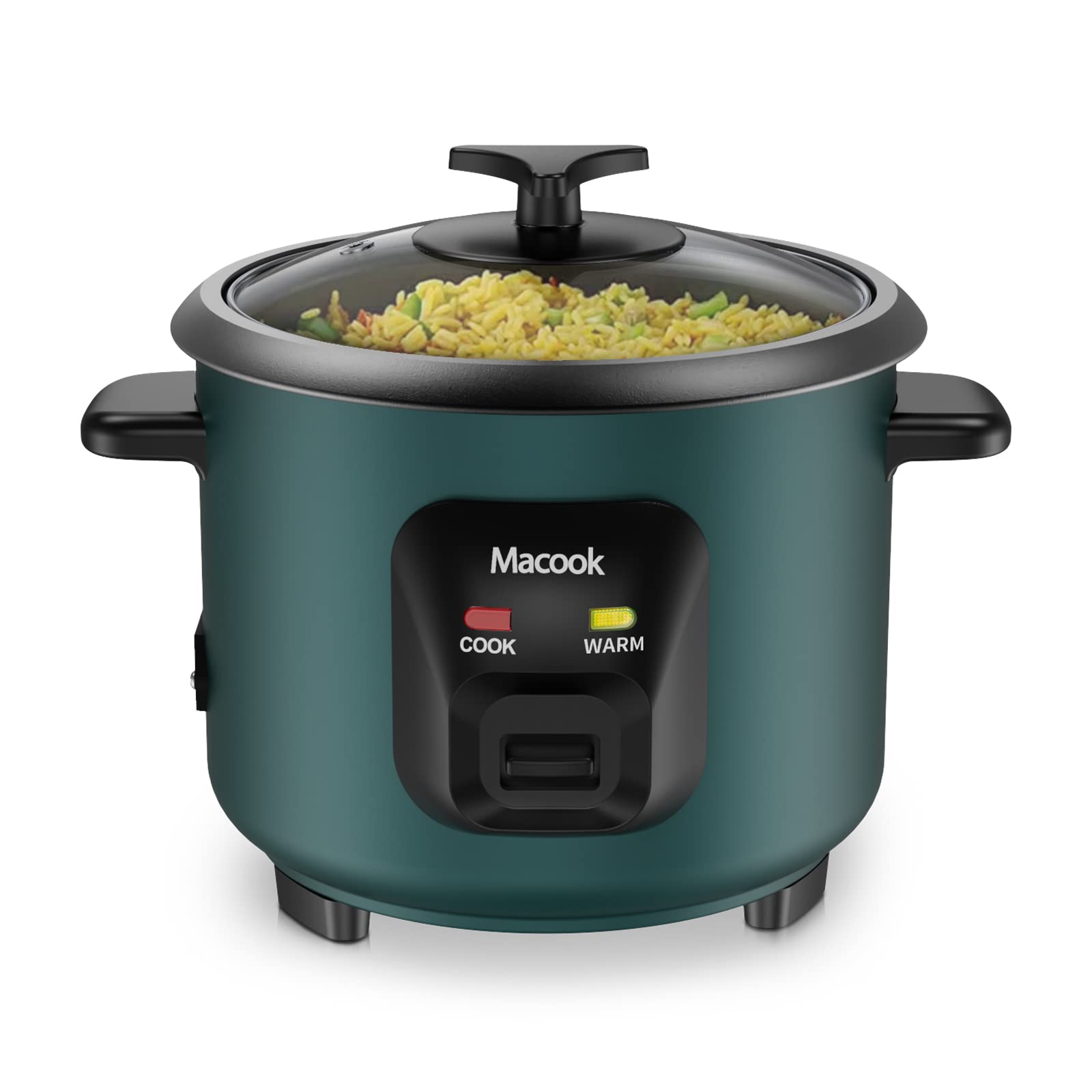 Macook Mini Rice Cooker – 0.6L Small Non-Stick Pot with Keep Warm