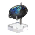 BTSKY Mini Size Adjustable Silver Metal Arm Display Stand with Square Base - image 1