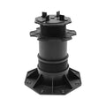 Nicoman Adjustable Tile & Paver Support Pedestal – Height Adjustable, Black Heavy-Duty Plastic, Paving Leveling & Drainage System