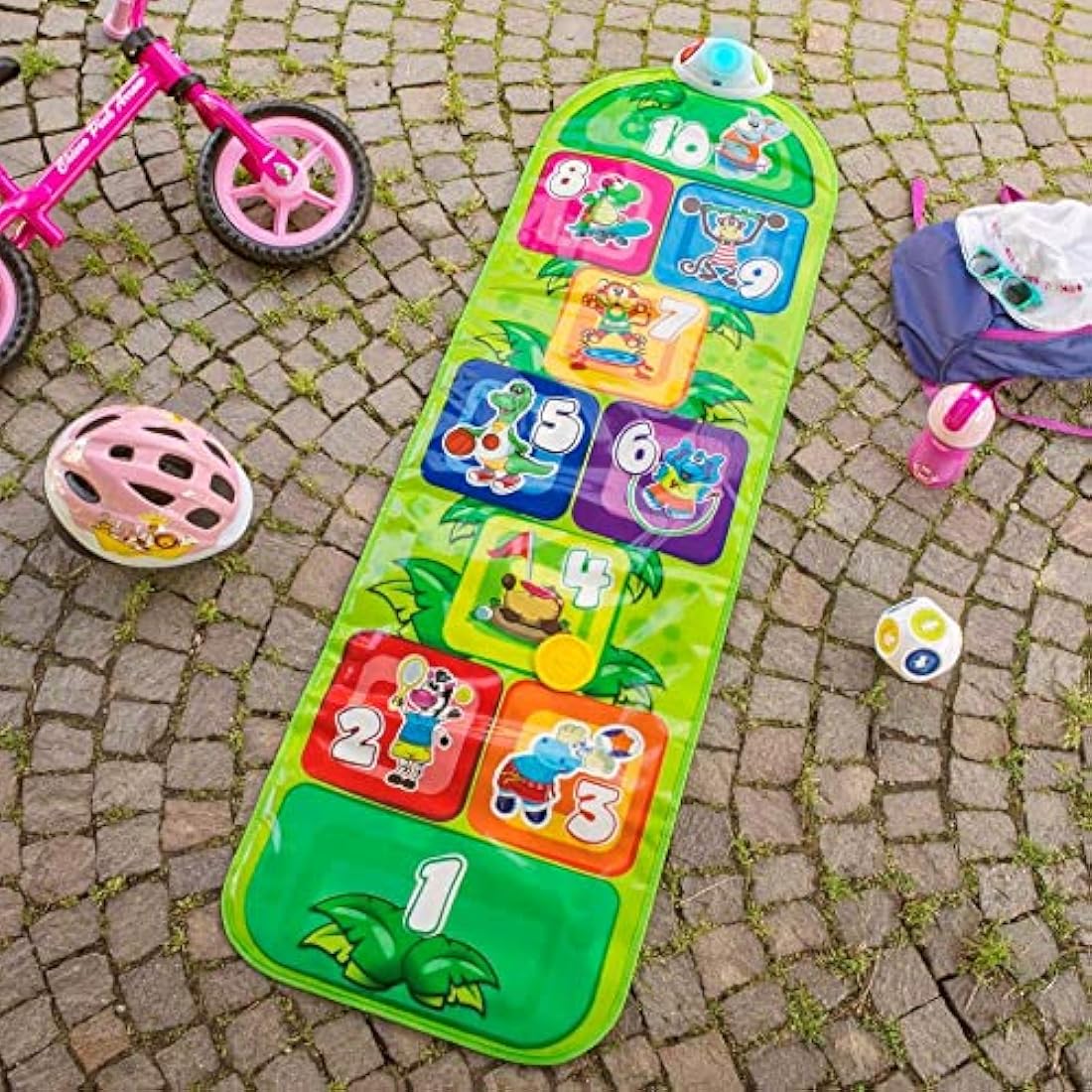Chicco Jump & Fit Electronic Hopscotch Playmat – Interactive Musical Toy