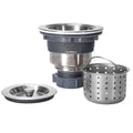 KONE 3.5-inch Kitchen Sink Strainer – 304 Stainless Steel Drain Assembly