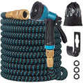 100ft Expandable Garden Hose with 10-Function Spray Nozzle