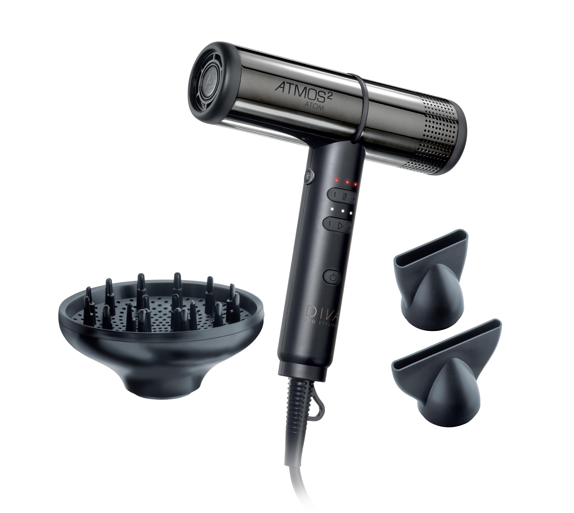 Diva Pro Atmos 2 Atom Professional Lightweight Ionic Hair Dryer