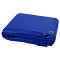 5x8m Blue Waterproof Tarpaulin – UV Protected Tarp Sheet