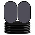 Ezprotekt Furniture Sliders for Carpet – 8 Pcs Oval Heavy Duty Movers
