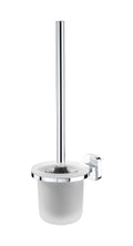 Tiger Ramos Toilet Brush and Holder | Wall Mounted Chrome Bathroom Set