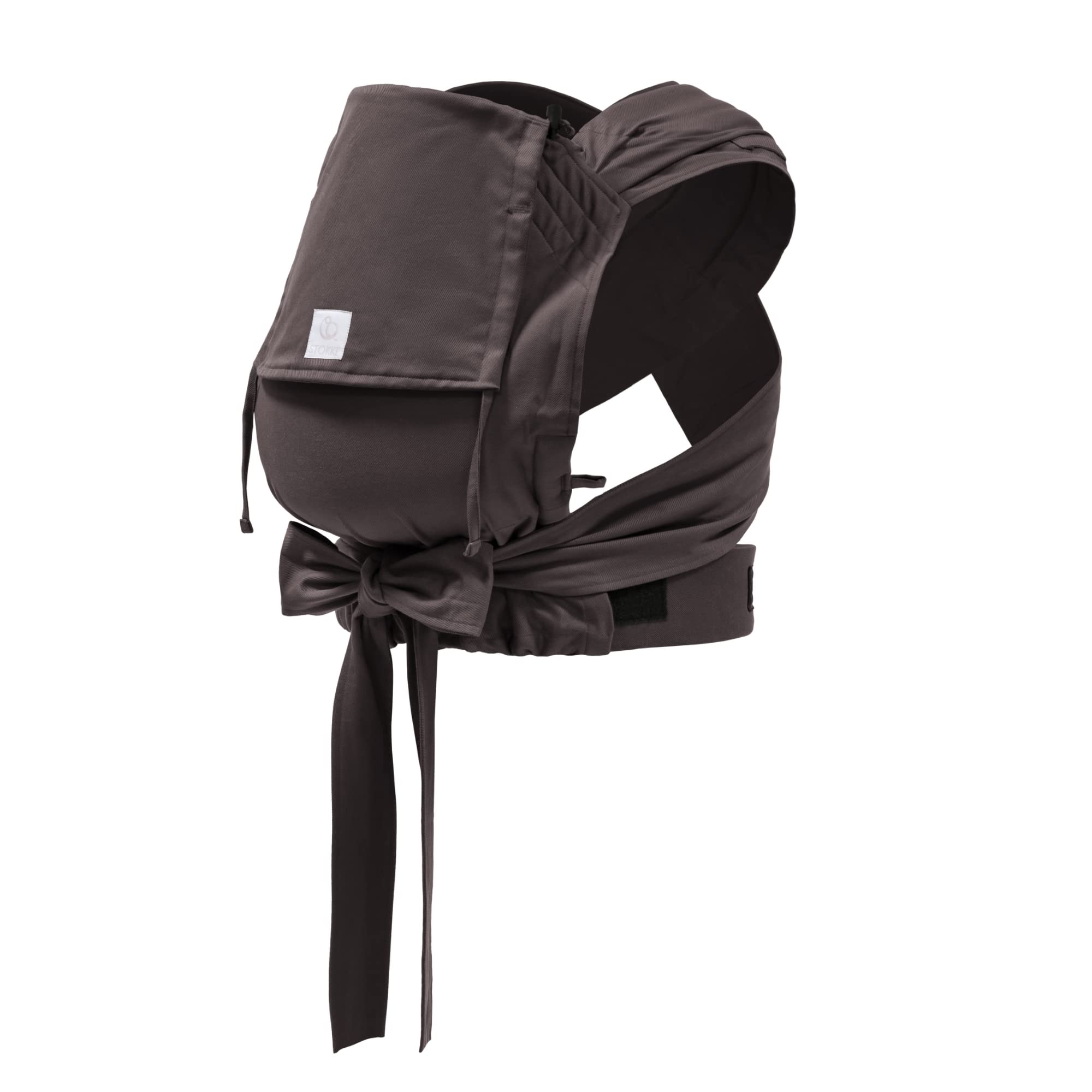 Stokke Limas Half-Buckle Baby Carrier – Ergonomic Newborn – Espresso Brown