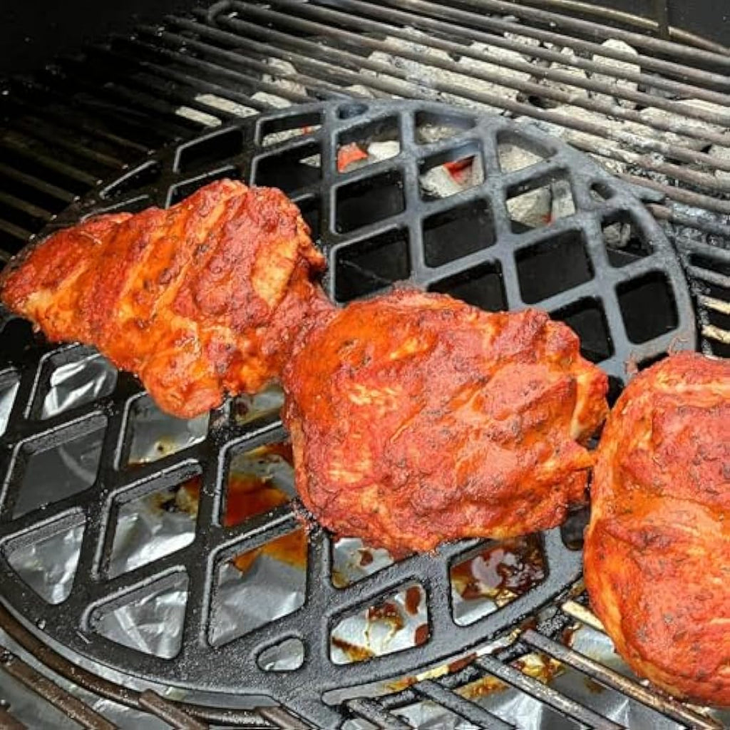 Onlyfire Cast Iron Grid Cooking Grate for Weber Gourmet BBQ System