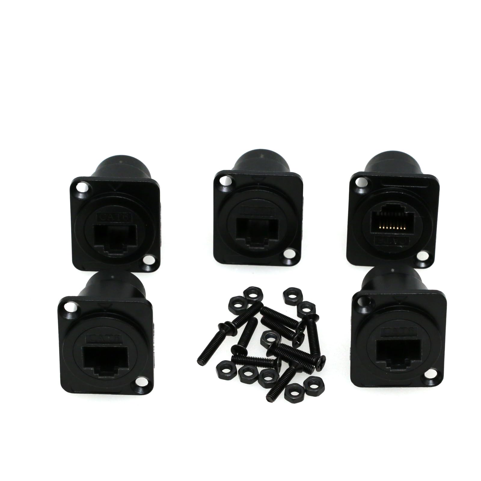 RJ45 CAT6 Panel Mount Adapter – Gigabit Network Module