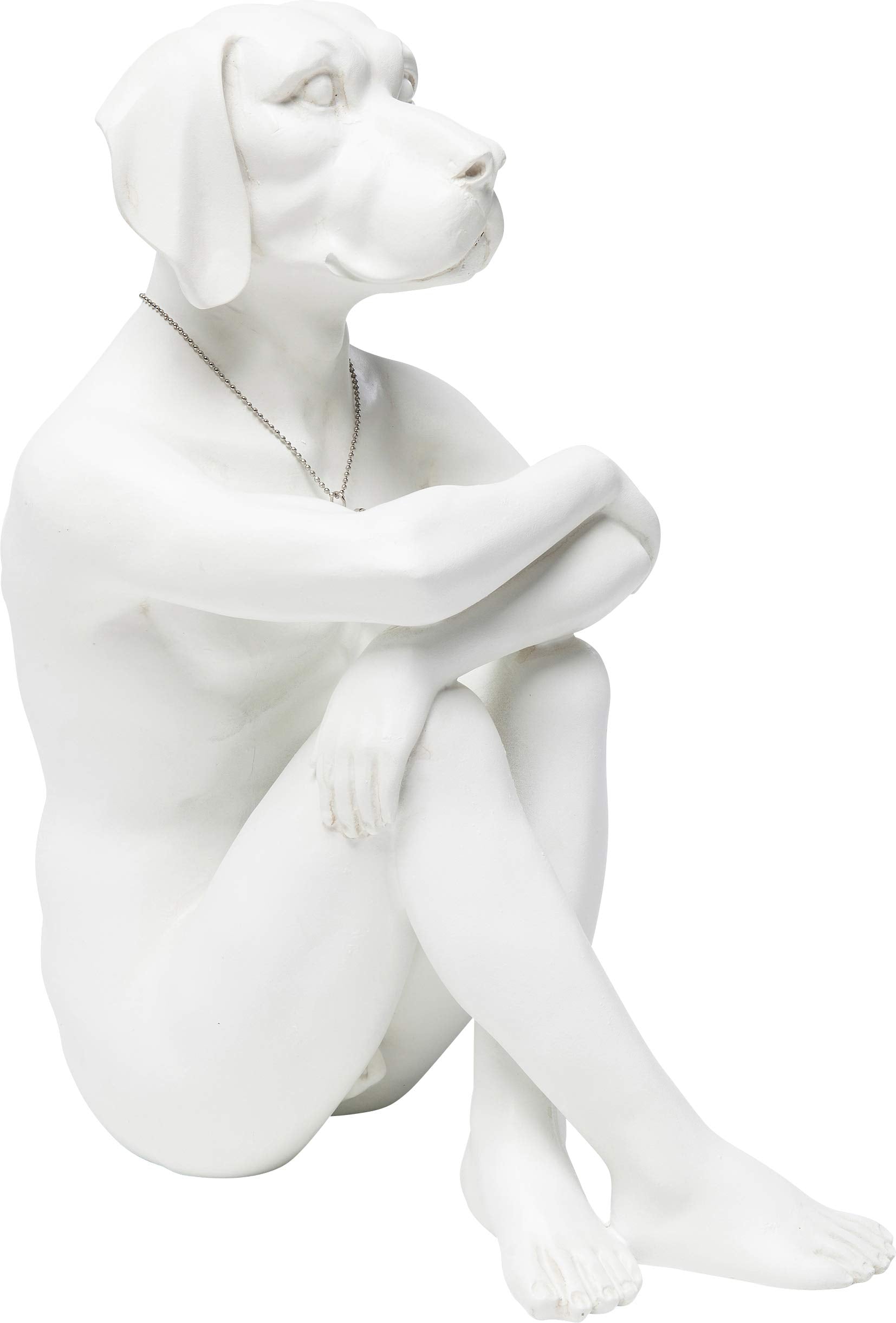 Kare Design Dog Marc Figurine - Gillie and Marc Cream Art Sculpture
