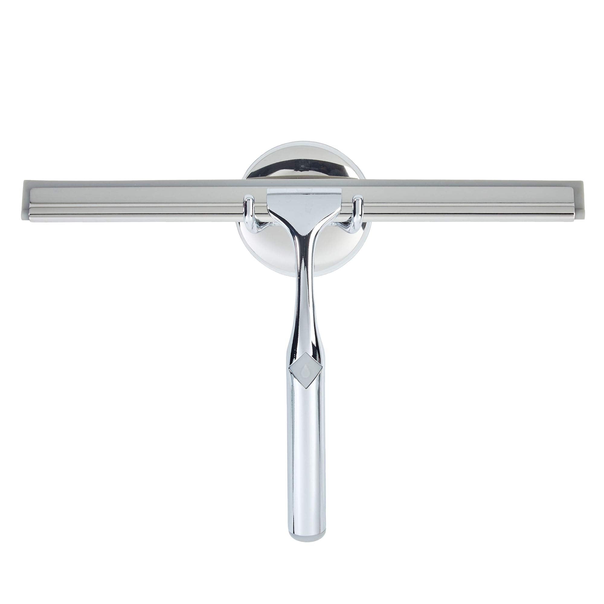 Shower Squeegee | 10" Stainless Steel & Chrome Zinc