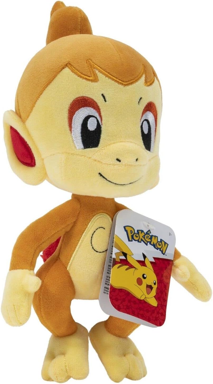Pokémon 8-Inch Plush Toy by Snaps – Soft Piplup or Chimchar Stuffed Animal