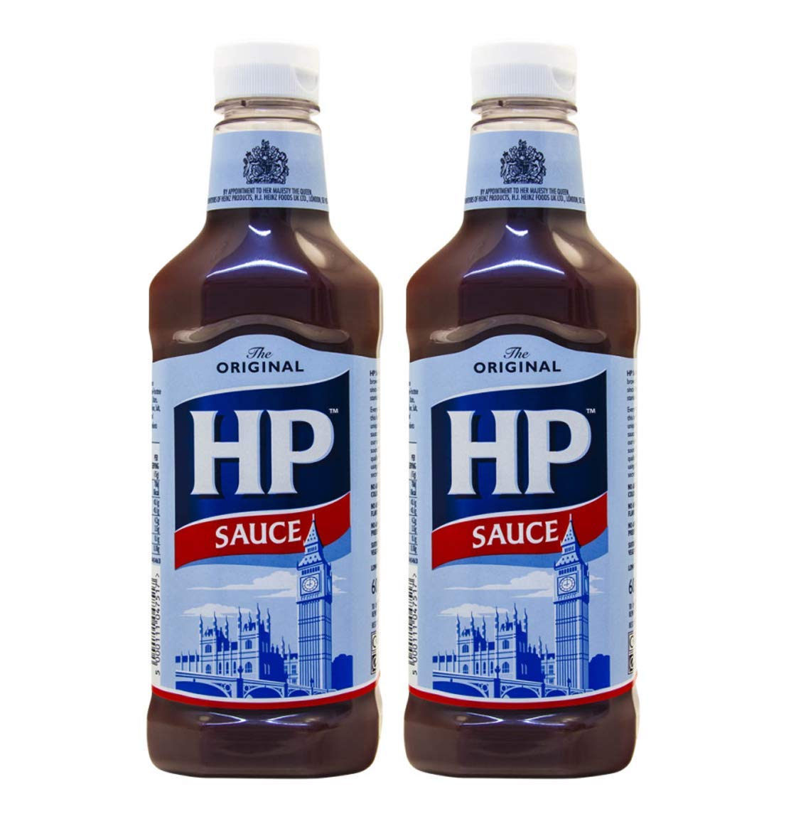 HP Brown Sauce - Original British Table Sauce | Pack of 2 x 600g