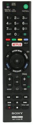 Sony RMT-TX100D TV Remote Control for Bravia – Batteries Included