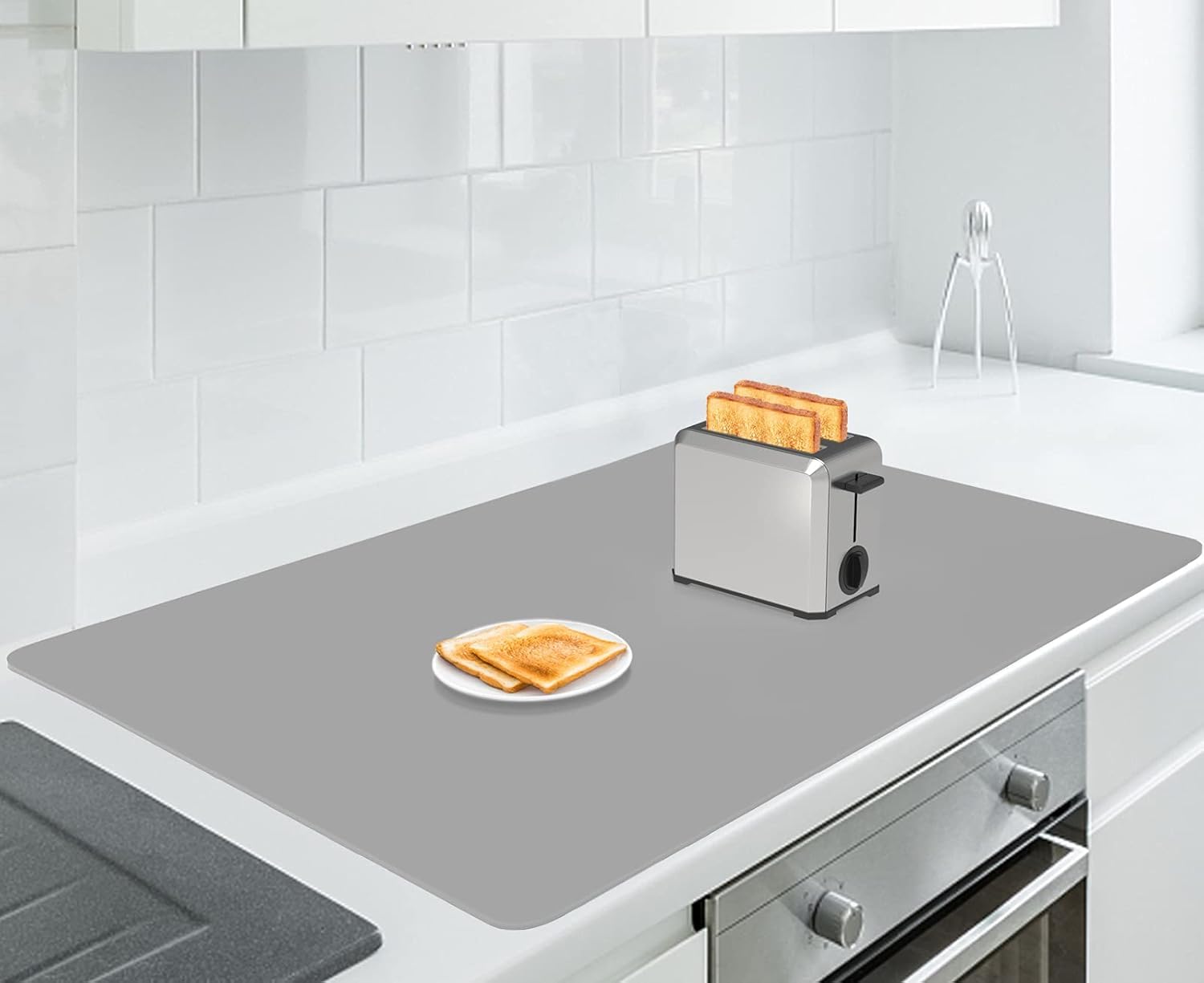 AECHY Extra Large Silicone Mat – 90x60cm Heat Resistant Worktop Protector