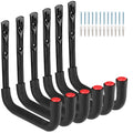 Moundnaik 6-Piece Heavy Duty Garage Hooks – 20cm Utility Wall Mounts