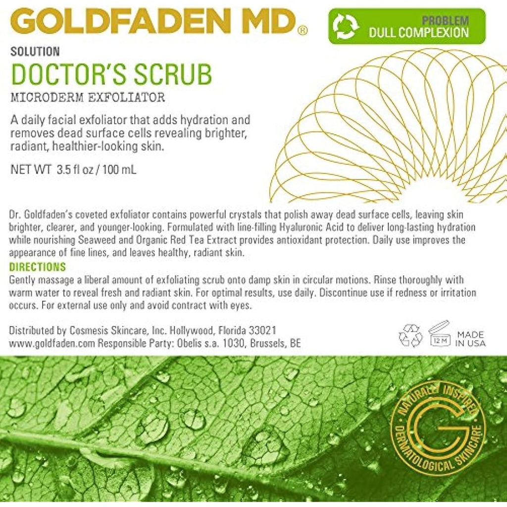 Goldfaden MD Doctor's Scrub - Ruby Crystal Facial Exfoliator, 4ml