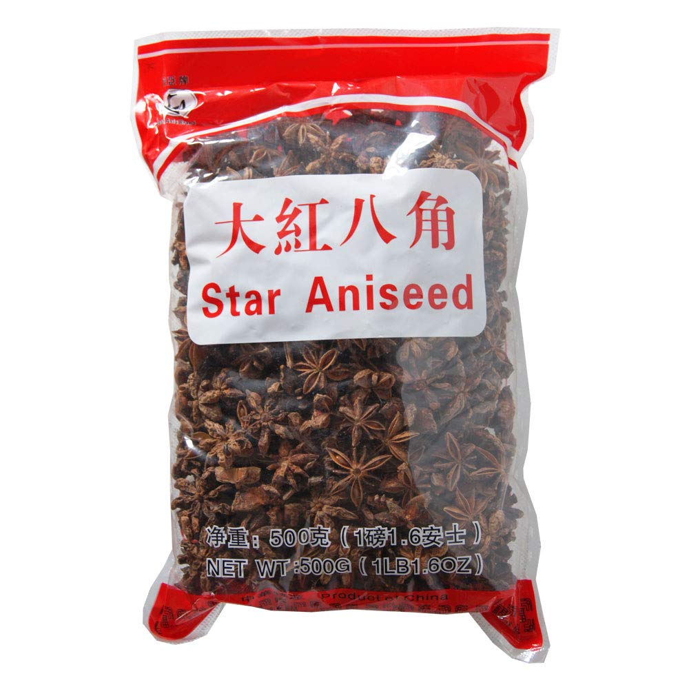Whole Star Aniseed - Premium Natural Chinese Spice - 500g