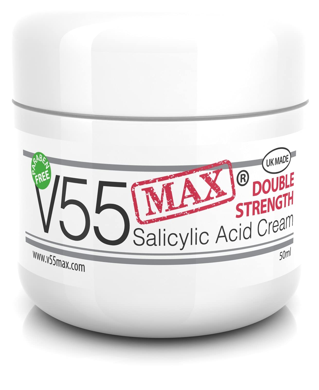 V55 MAX Salicylic Acid Skin Cleansing Cream with Tea Tree Oil – 50ml